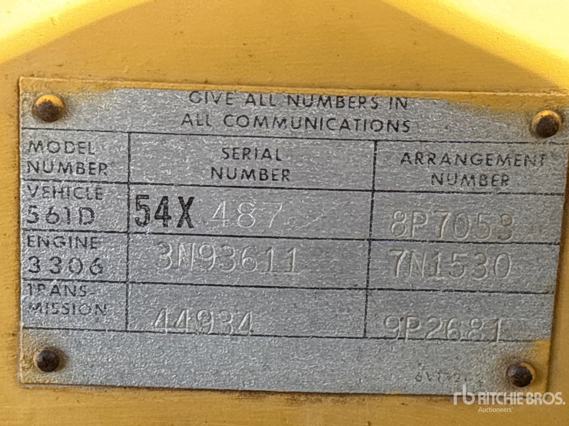 1980 Caterpillar 561D