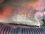 General Appearance with Frame Stamp Serial Number/VIN Photo