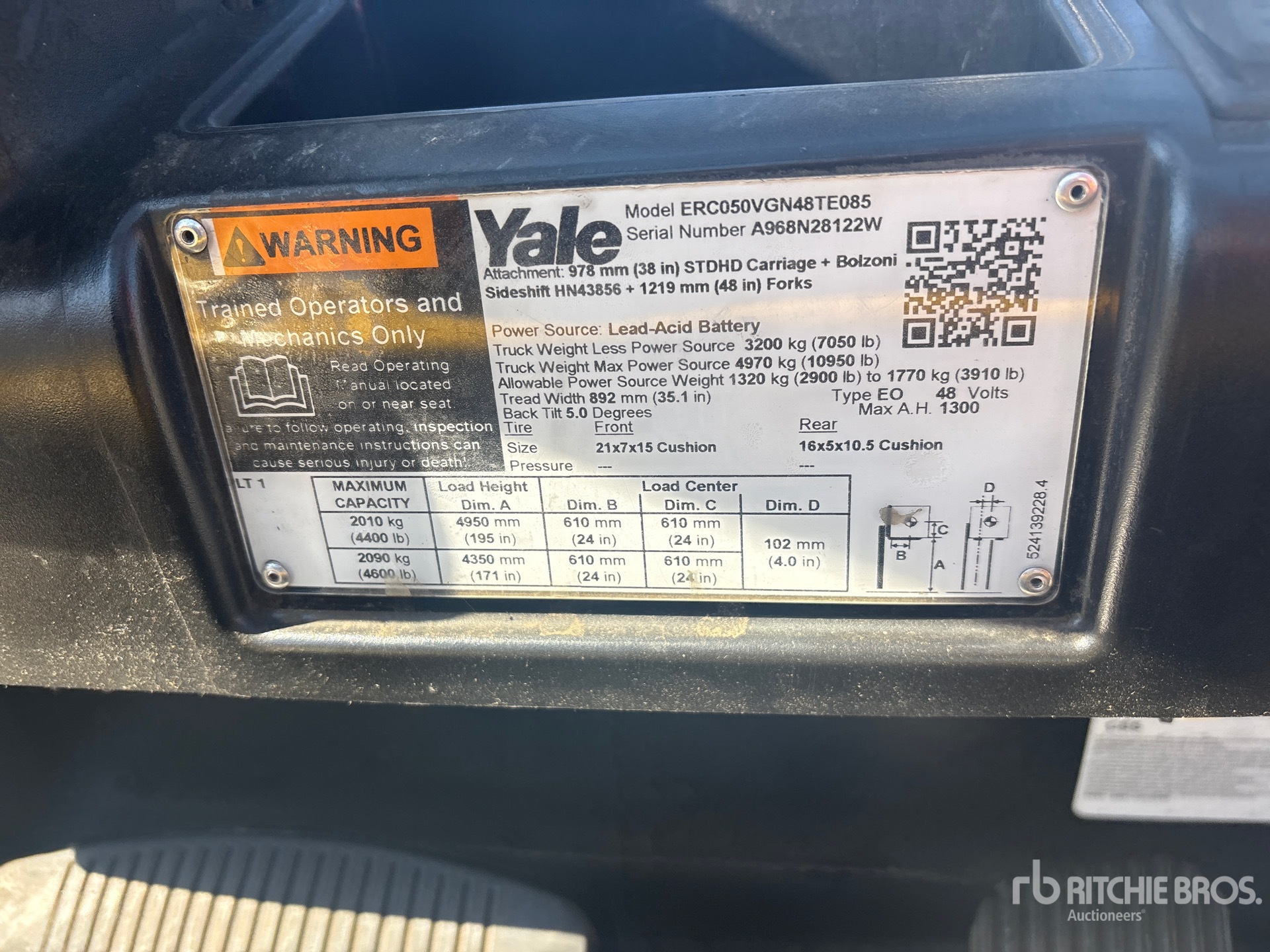 2022 Yale ERC050VG