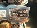 Engine with Emission Label