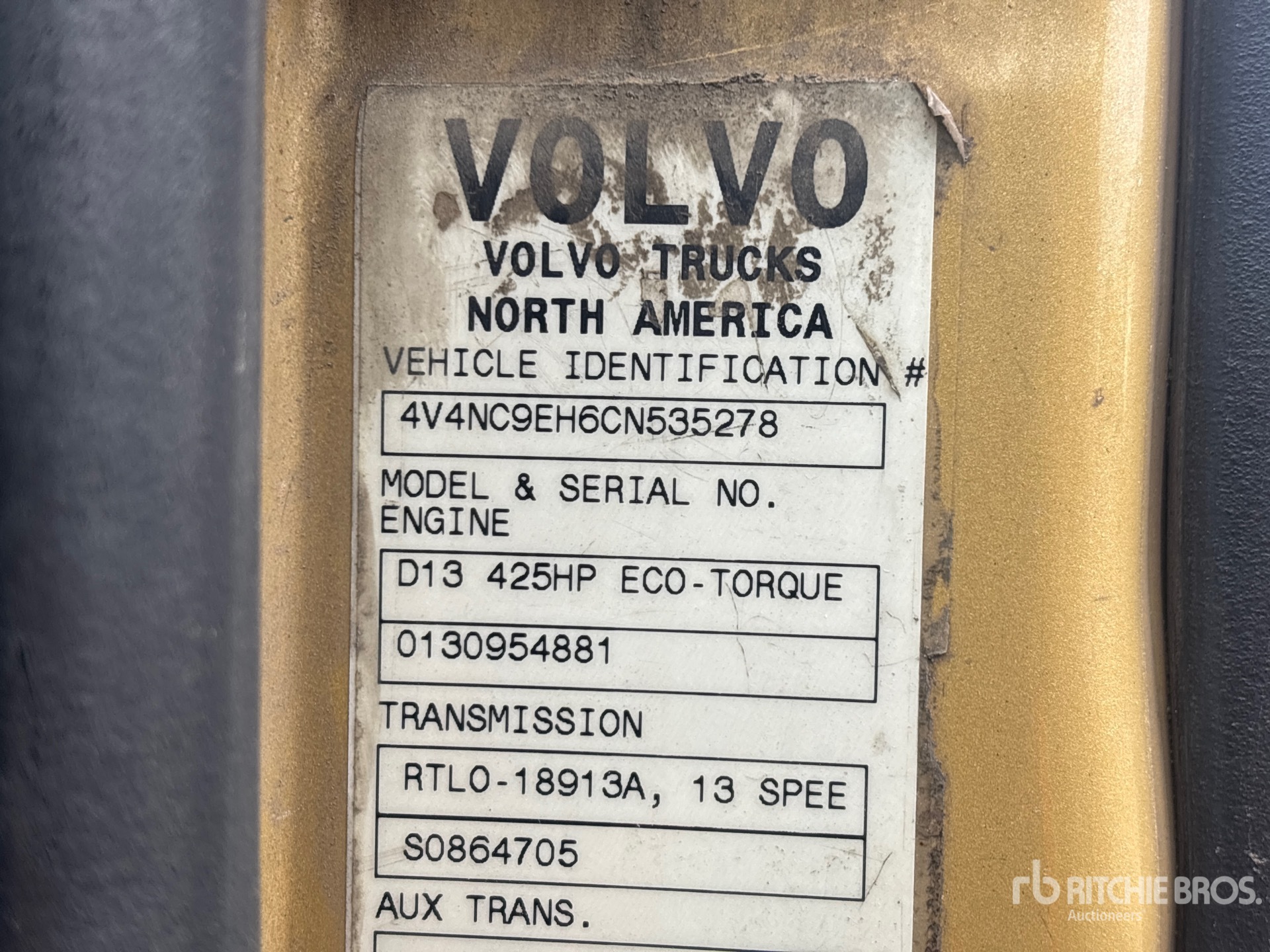 2012 Volvo VNL