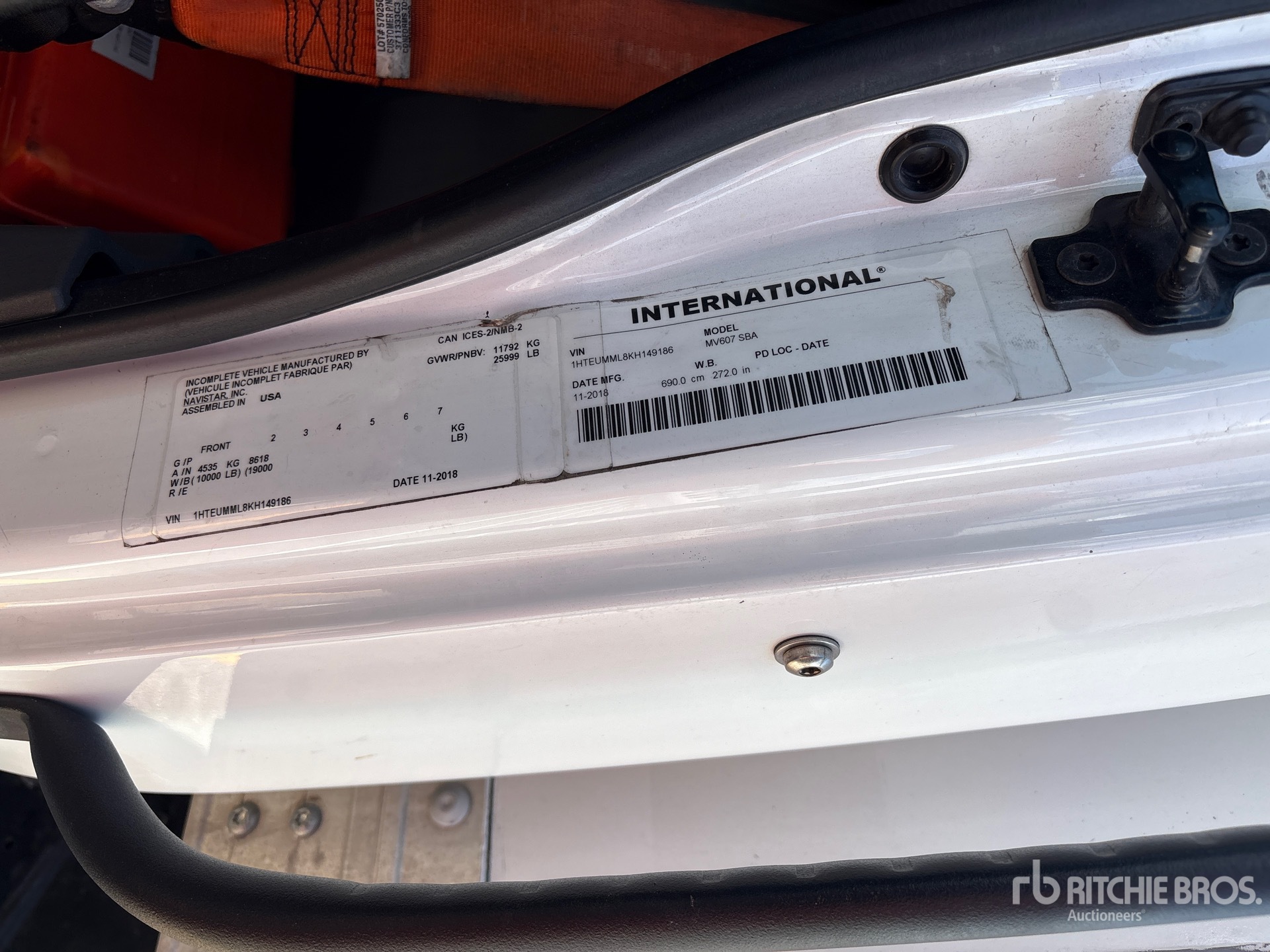 Photo of 2019 International MV607