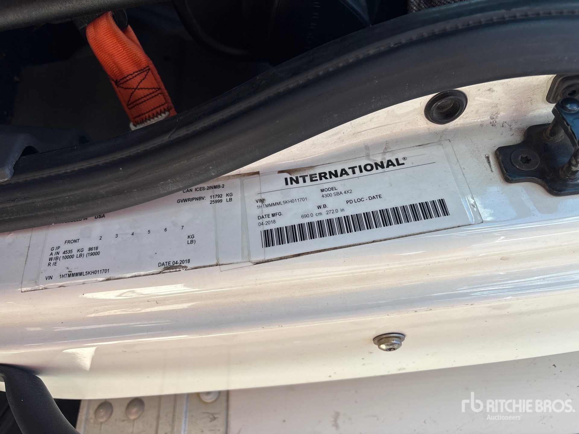 2019 International 4300