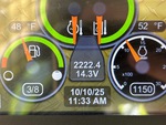 General Appearance with Hour Meter / Odometer