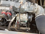 Engine with A/C Compressor