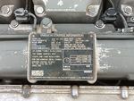 Engine with Emission Label
