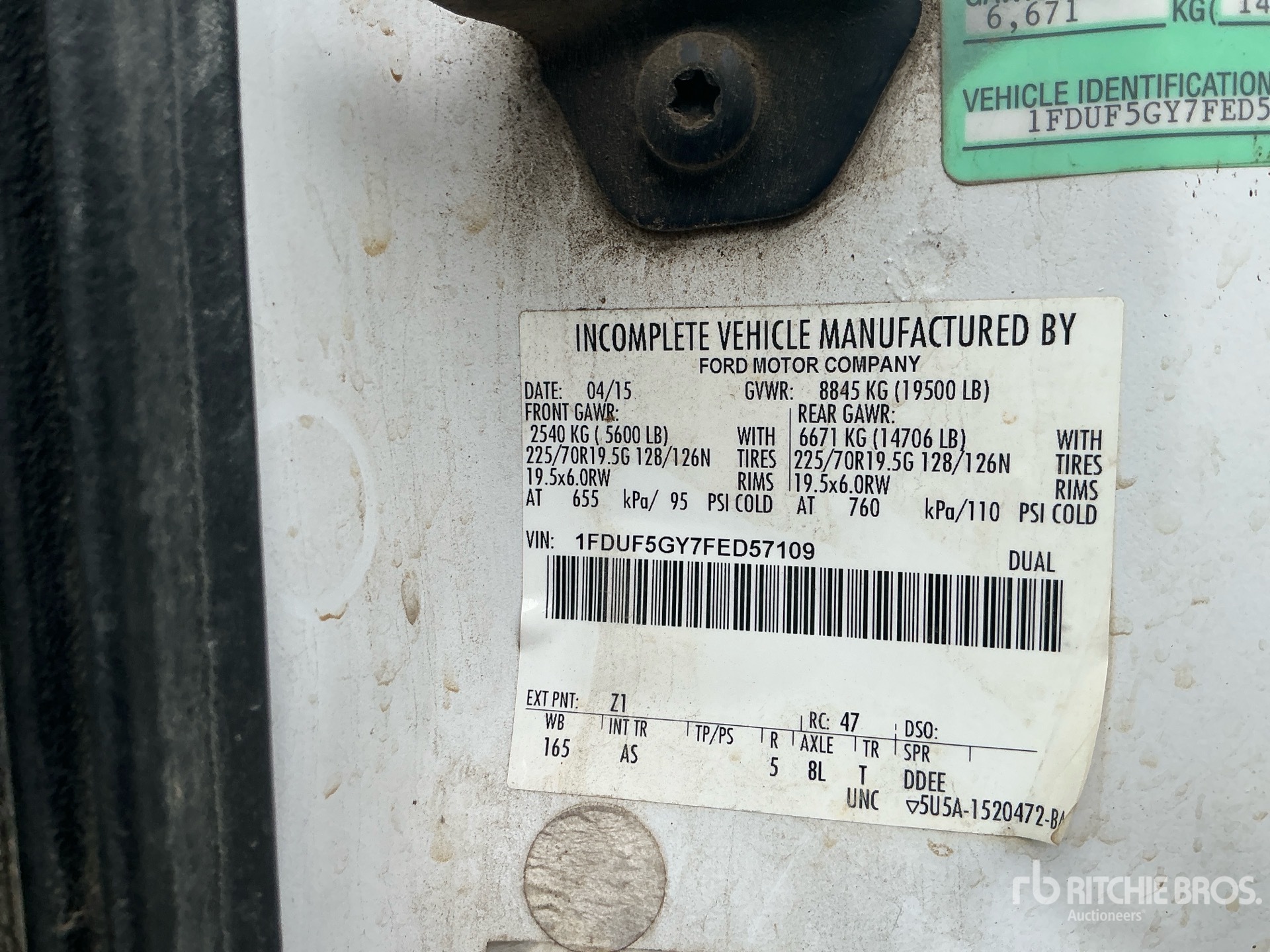 2015 Ford F-550