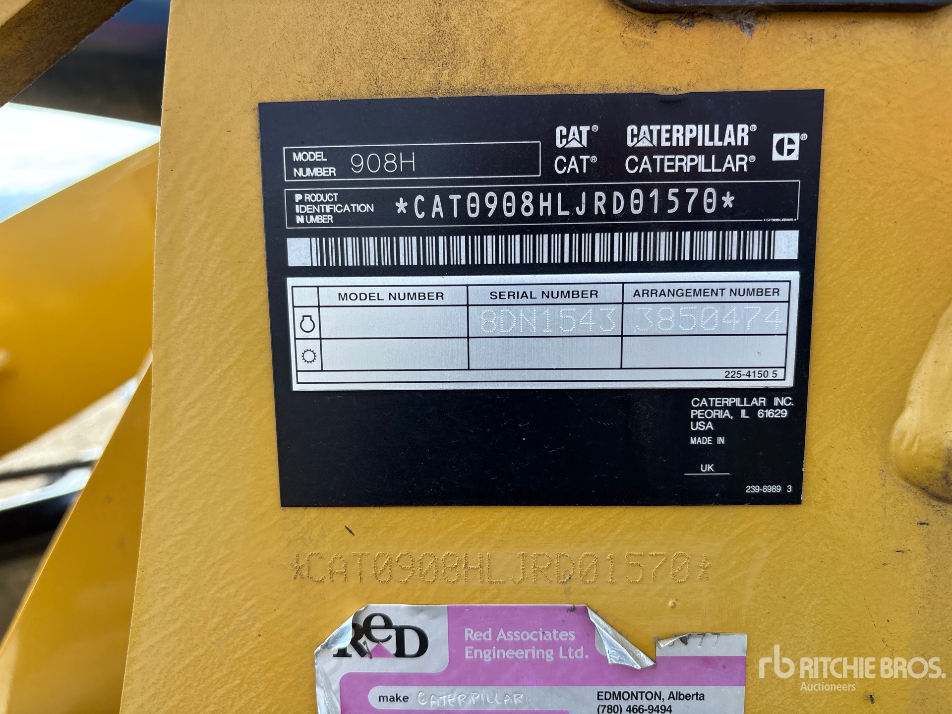 2014 Caterpillar 908H2