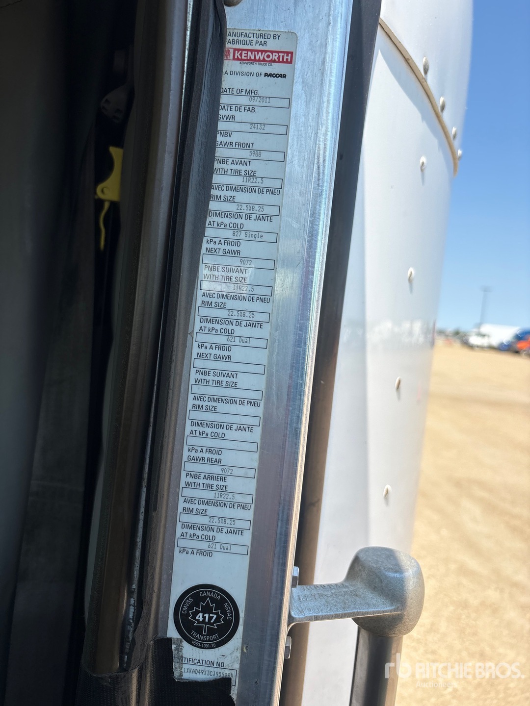 2012 Kenworth T600