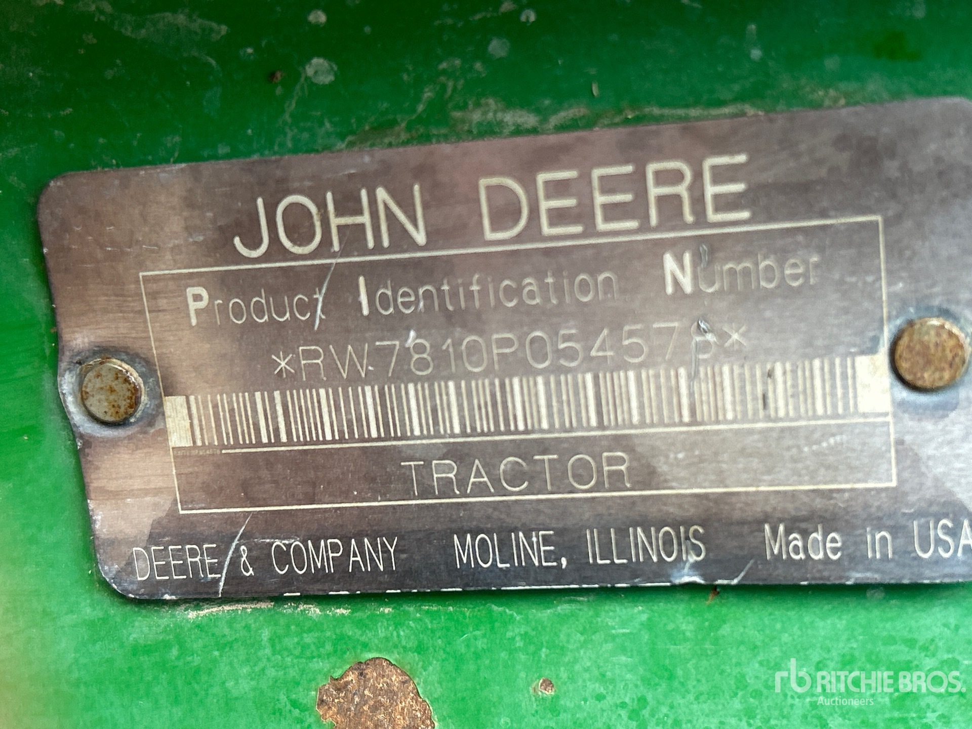 2001 John Deere 7810