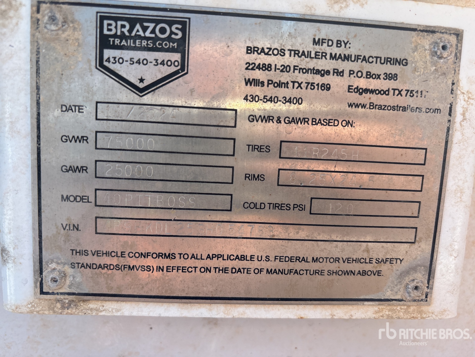 2025 Brazos 40PITBOSS