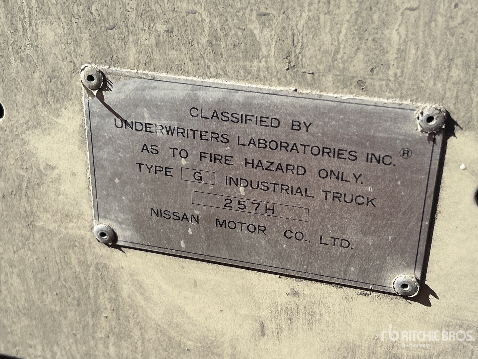 1985 Nissan CPF02A2 5V