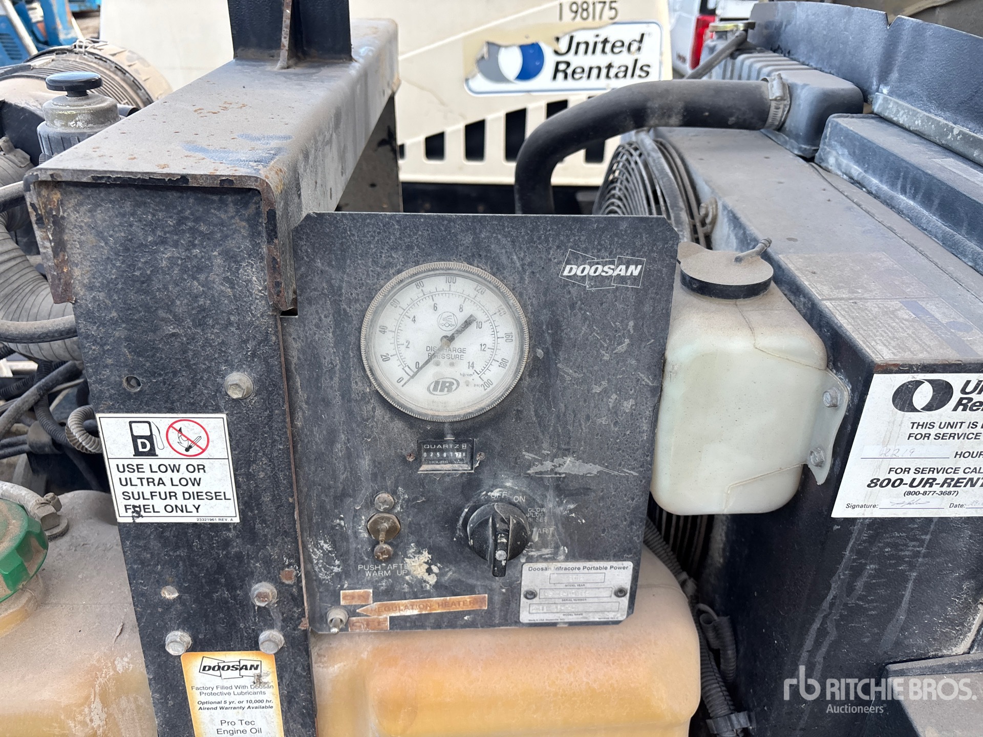 2011 Doosan Portable Power C185WKUB