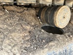Undercarriage with Left Carrier Rollers