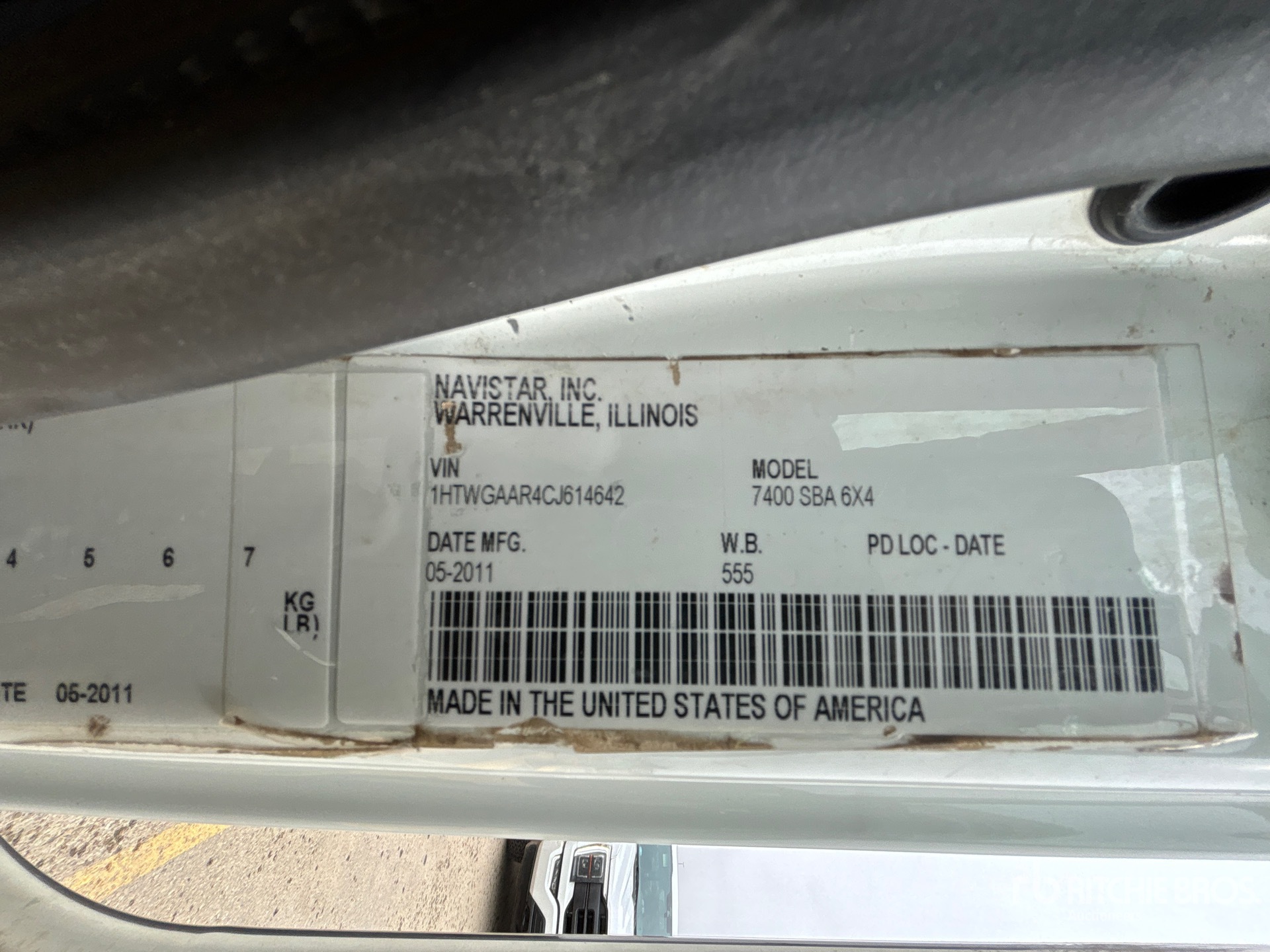 2012 International WORKSTAR 7400
