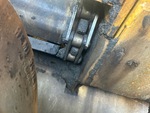 Chassis with Conveyor Drive Chains and Sprockets