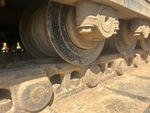 Undercarriage with Left Track Rollers