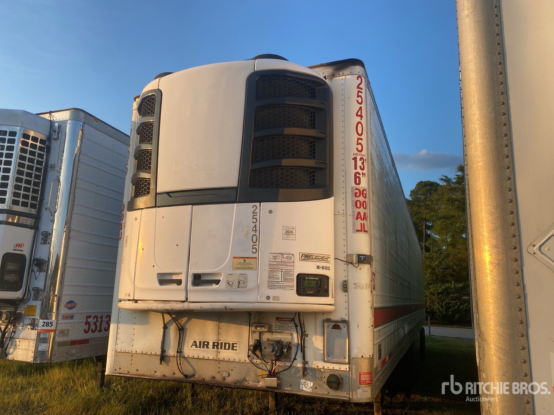 2017 Wabash 53 ft x 102 in T/A
