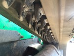 Undercarriage with Rubber Belt Drive Lugs