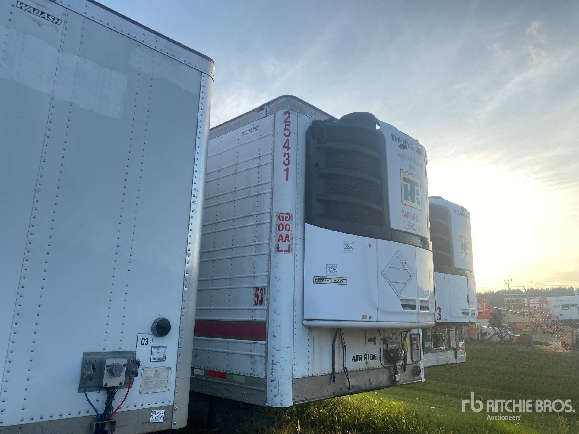 2017 Wabash 53 ft x 102 in T/A