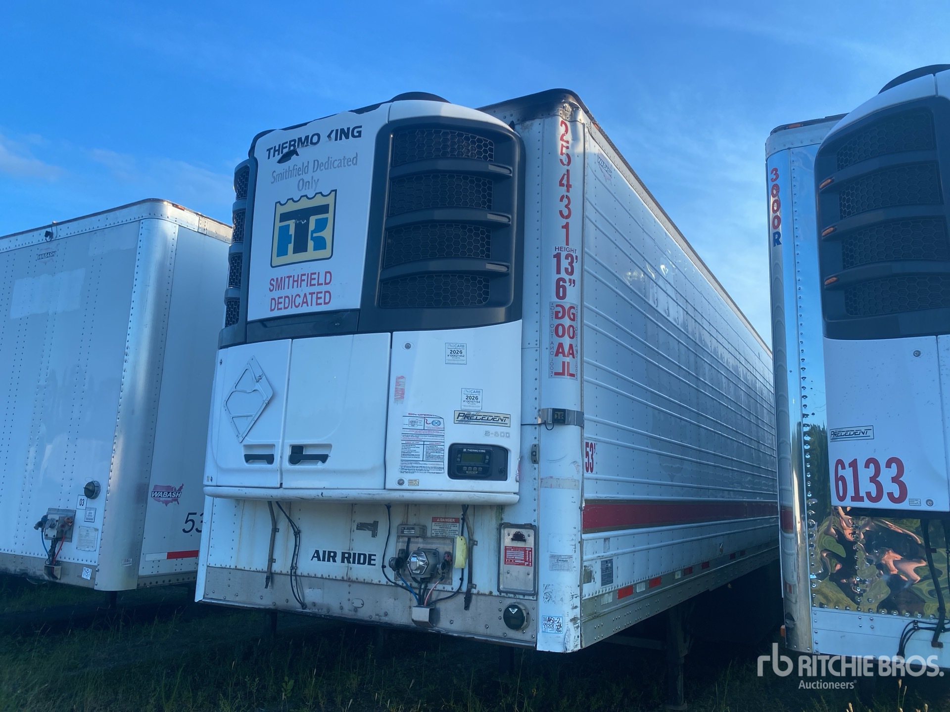2017 Wabash 53 ft x 102 in T/A