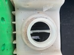 Engine with Cooling System Leaks