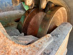 Undercarriage with Front Idler Wear