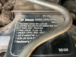 Engine with Emission Label