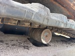 Undercarriage with Left Carrier Rollers