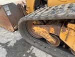 Undercarriage with Front Idler Wear