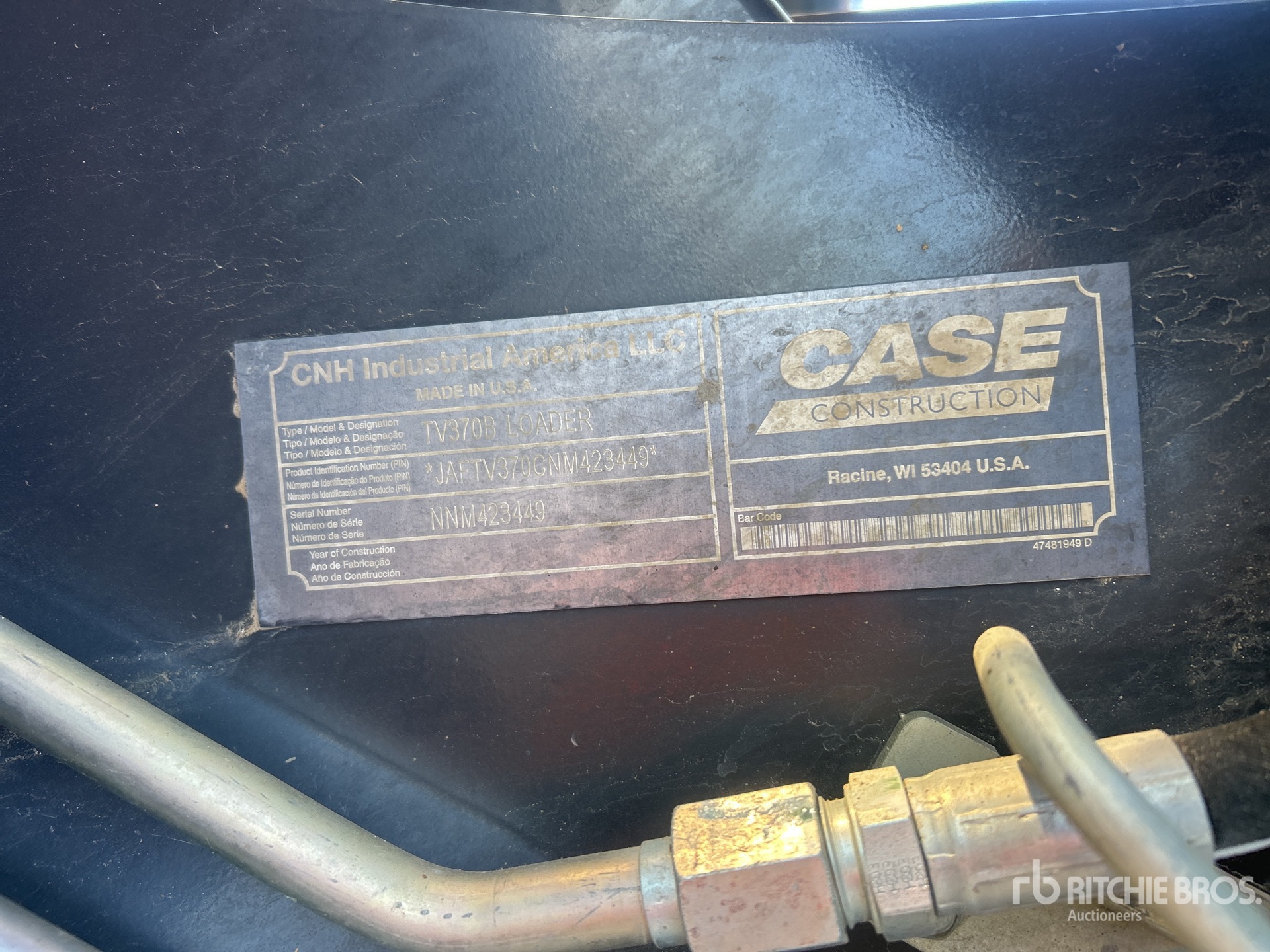 2022 Case TV370B