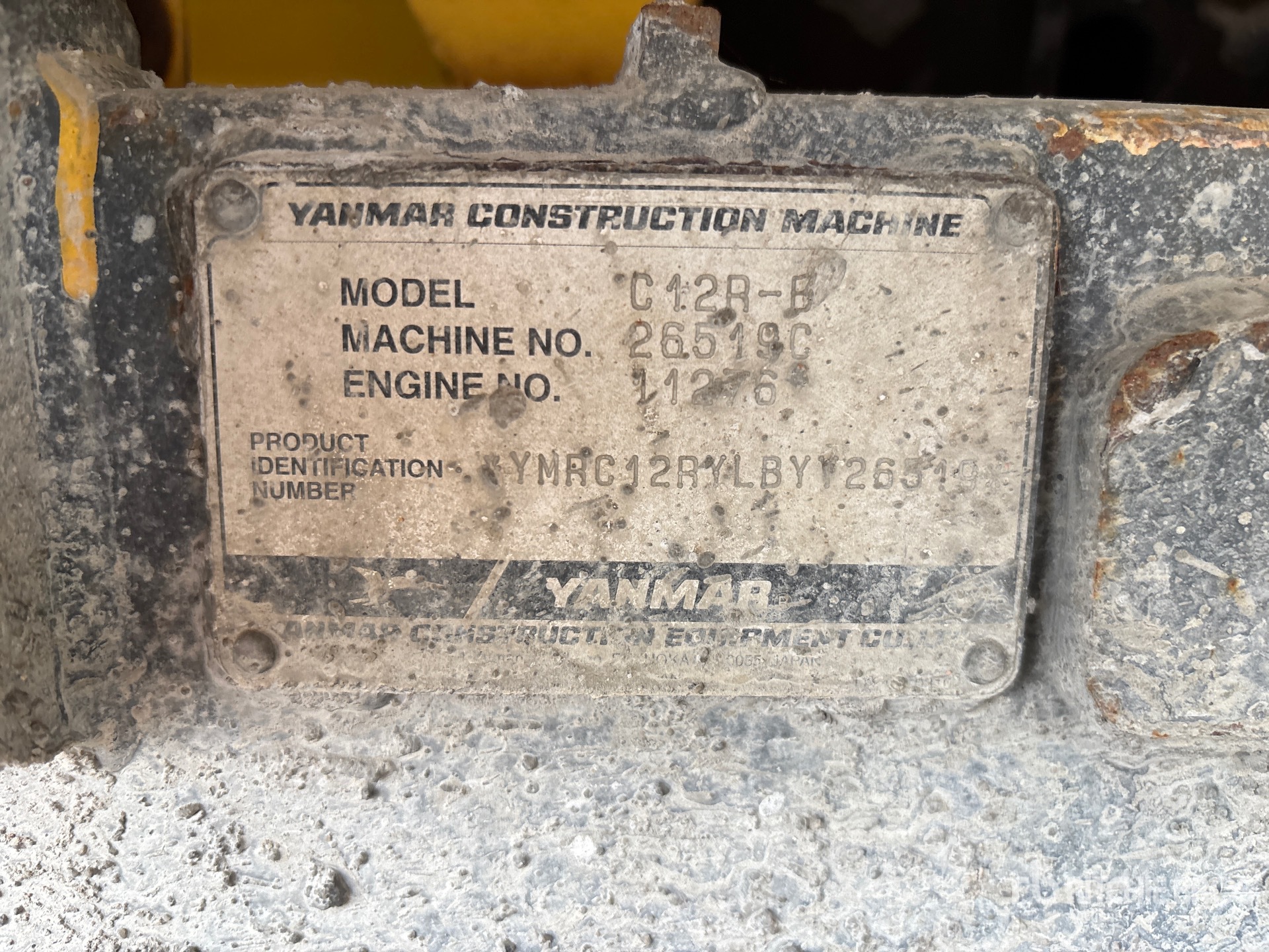 2011 Yanmar C12R