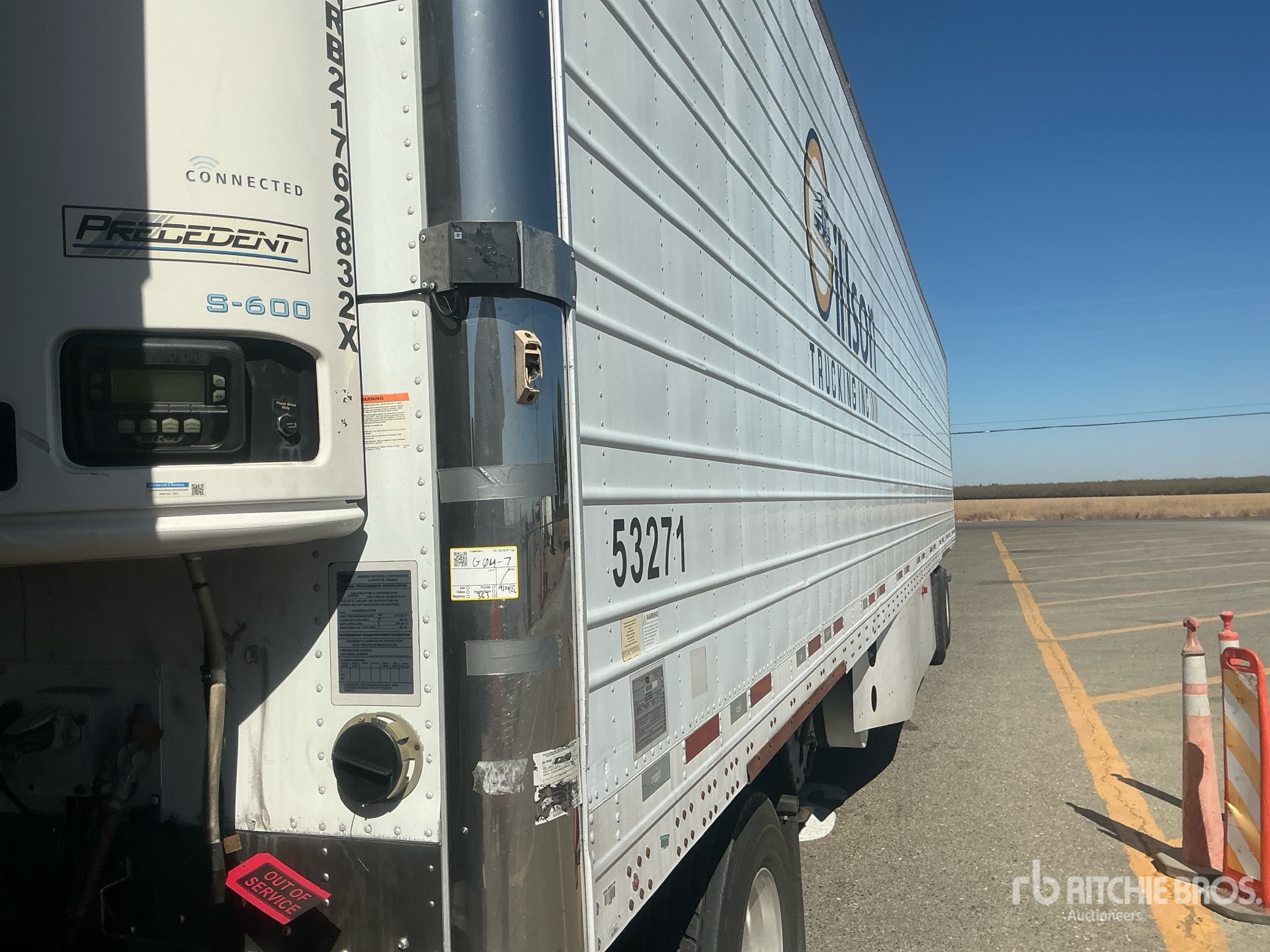 2022 Wabash 53 ft x 102 in T/A