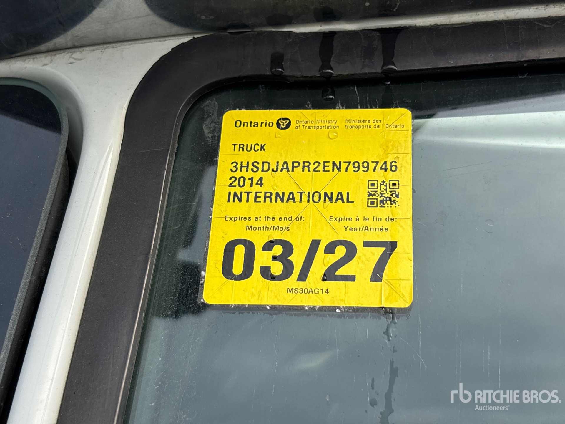 2014 International PROSTAR+ 122
