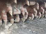 Chassis with Holders and Cutting Bits