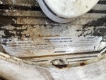 Engine with Emission Label
