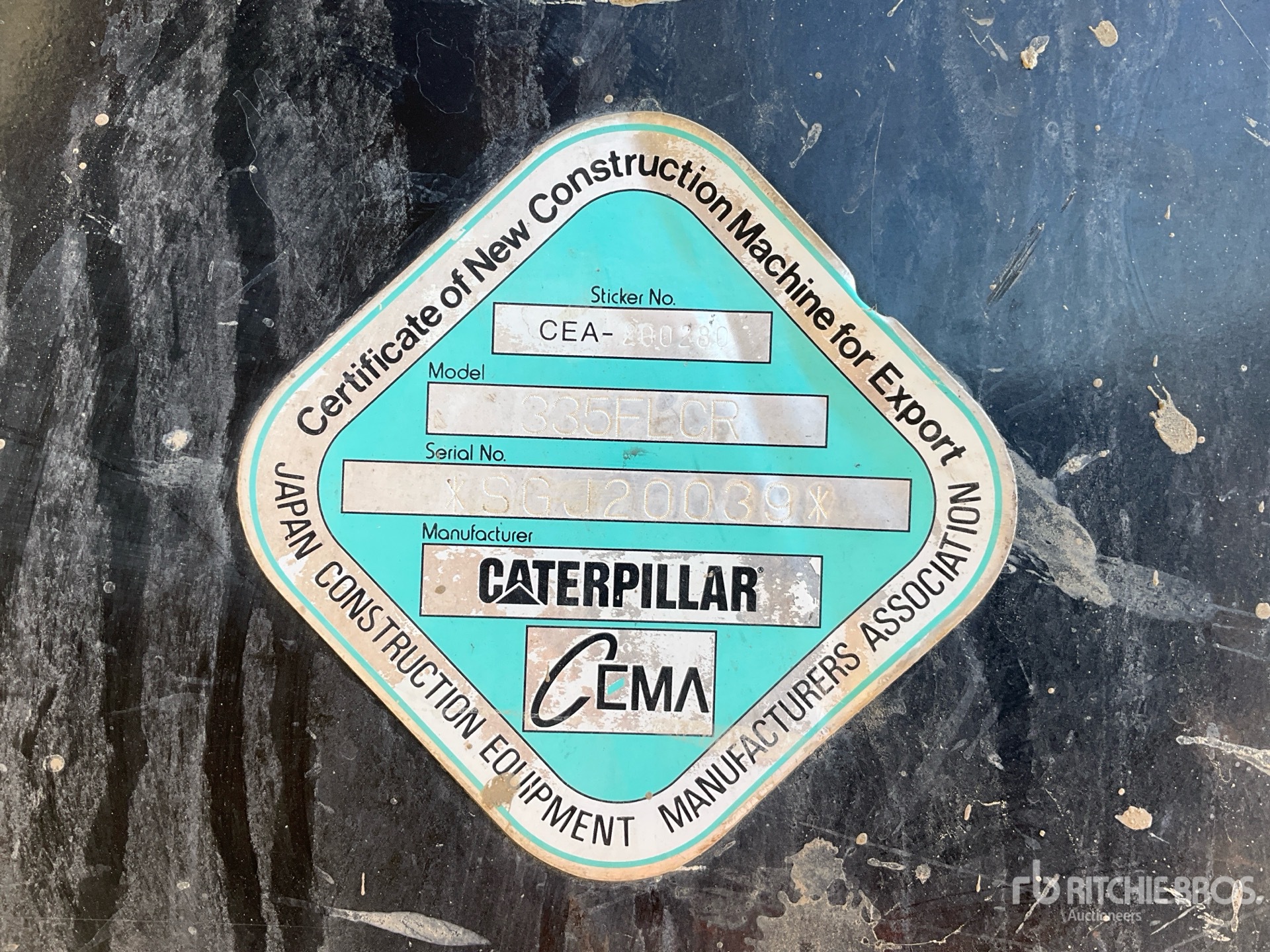2018 Caterpillar 335F L CR