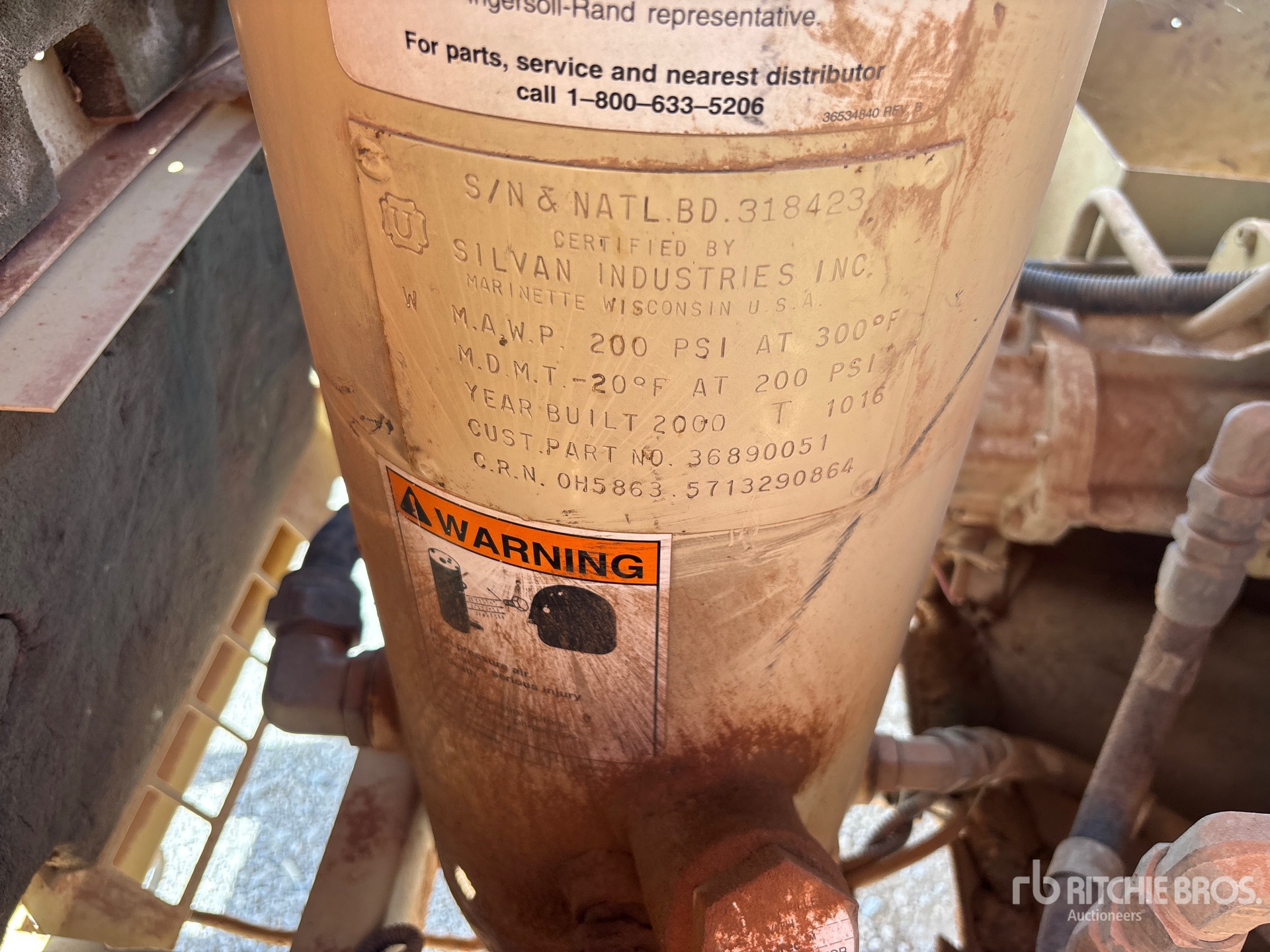 2000 Ingersoll Rand P185WIR