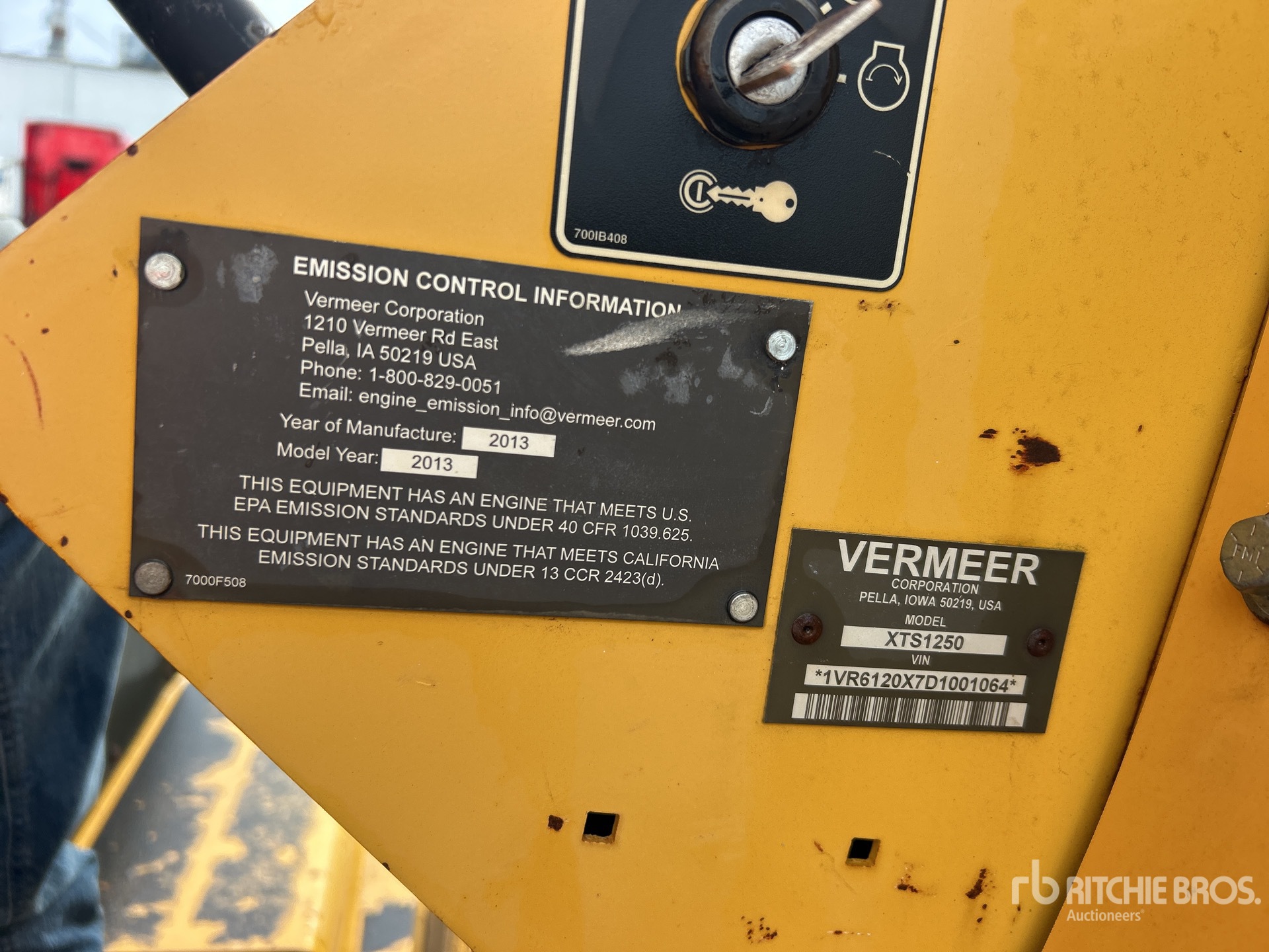 2013 Vermeer XTS1250