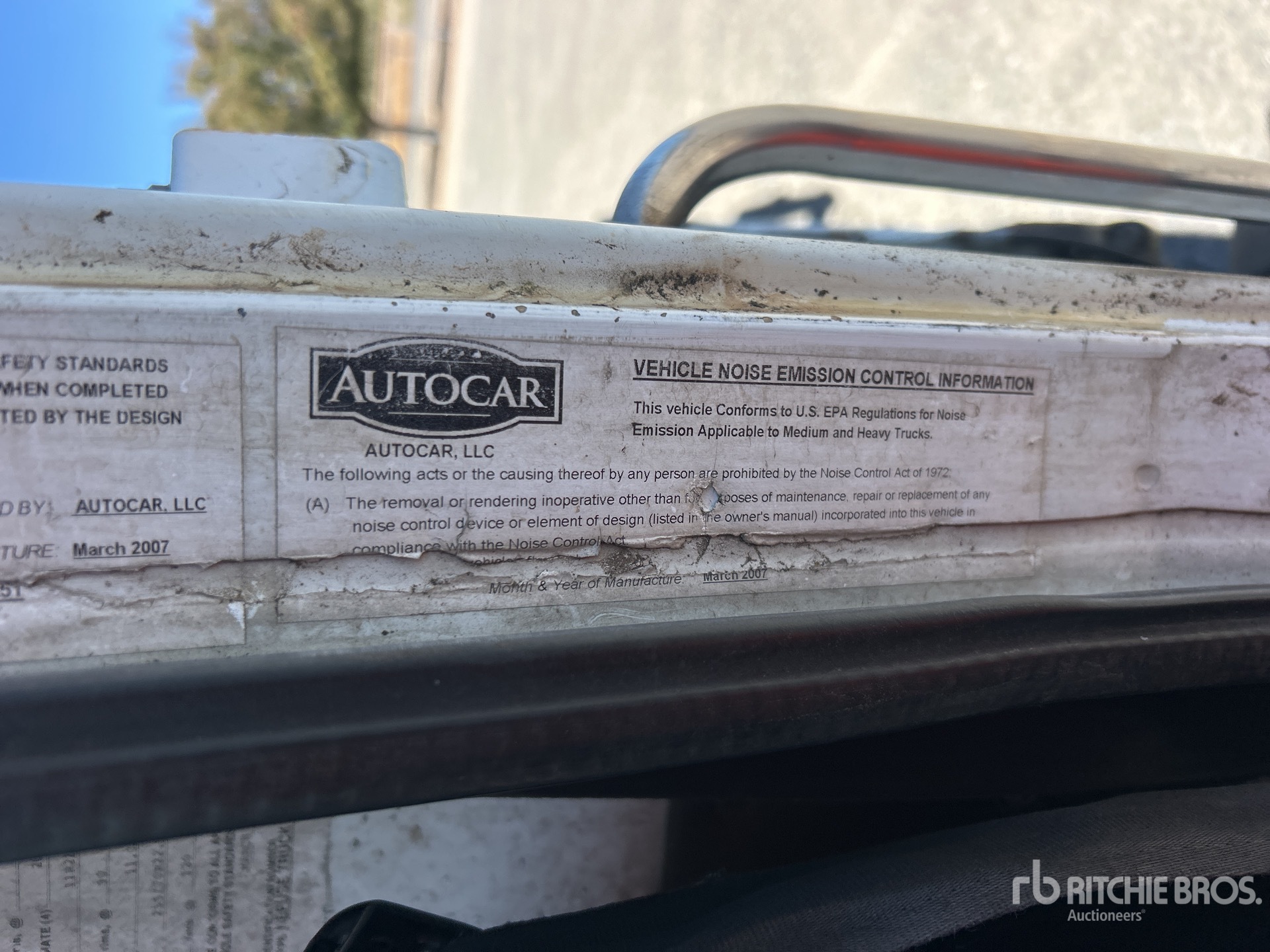 2007 Autocar WX