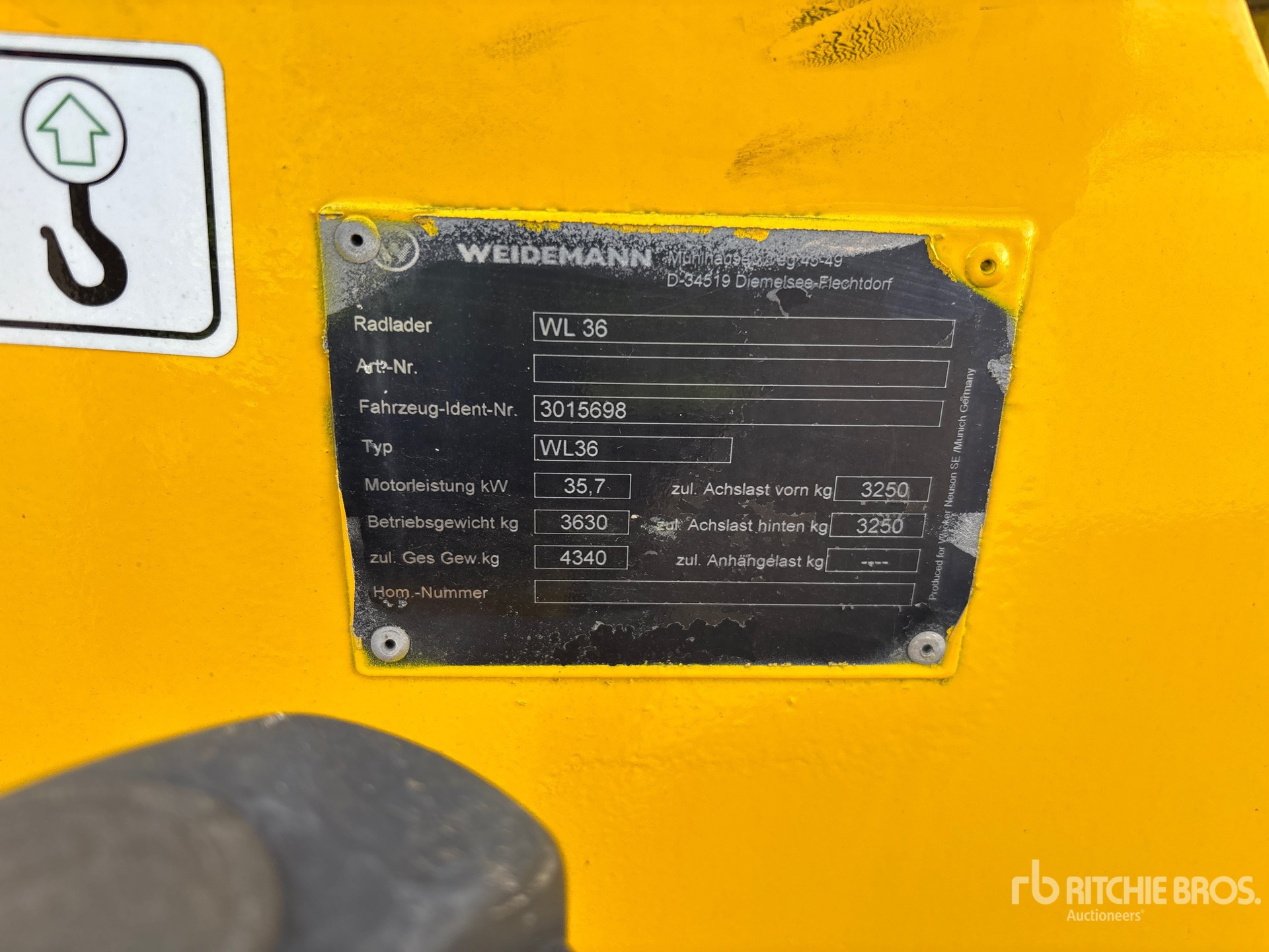 2015 Wacker Neuson WL36