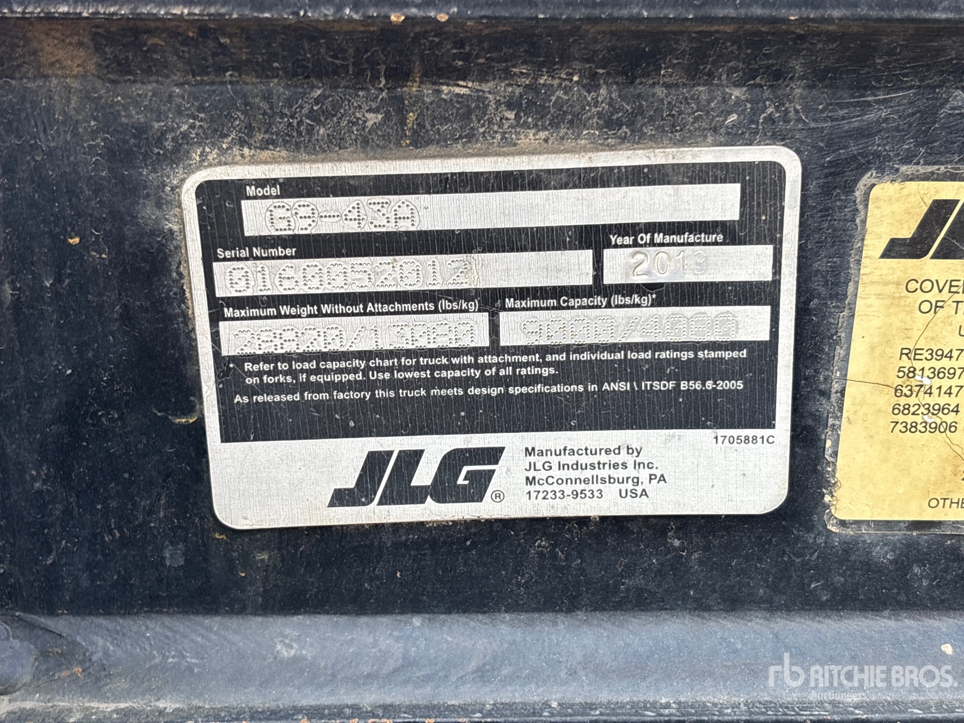 2013 JLG G9-43A