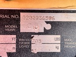 General Appearance with Numéro de série/Numéro d'identification du véhicule automobile