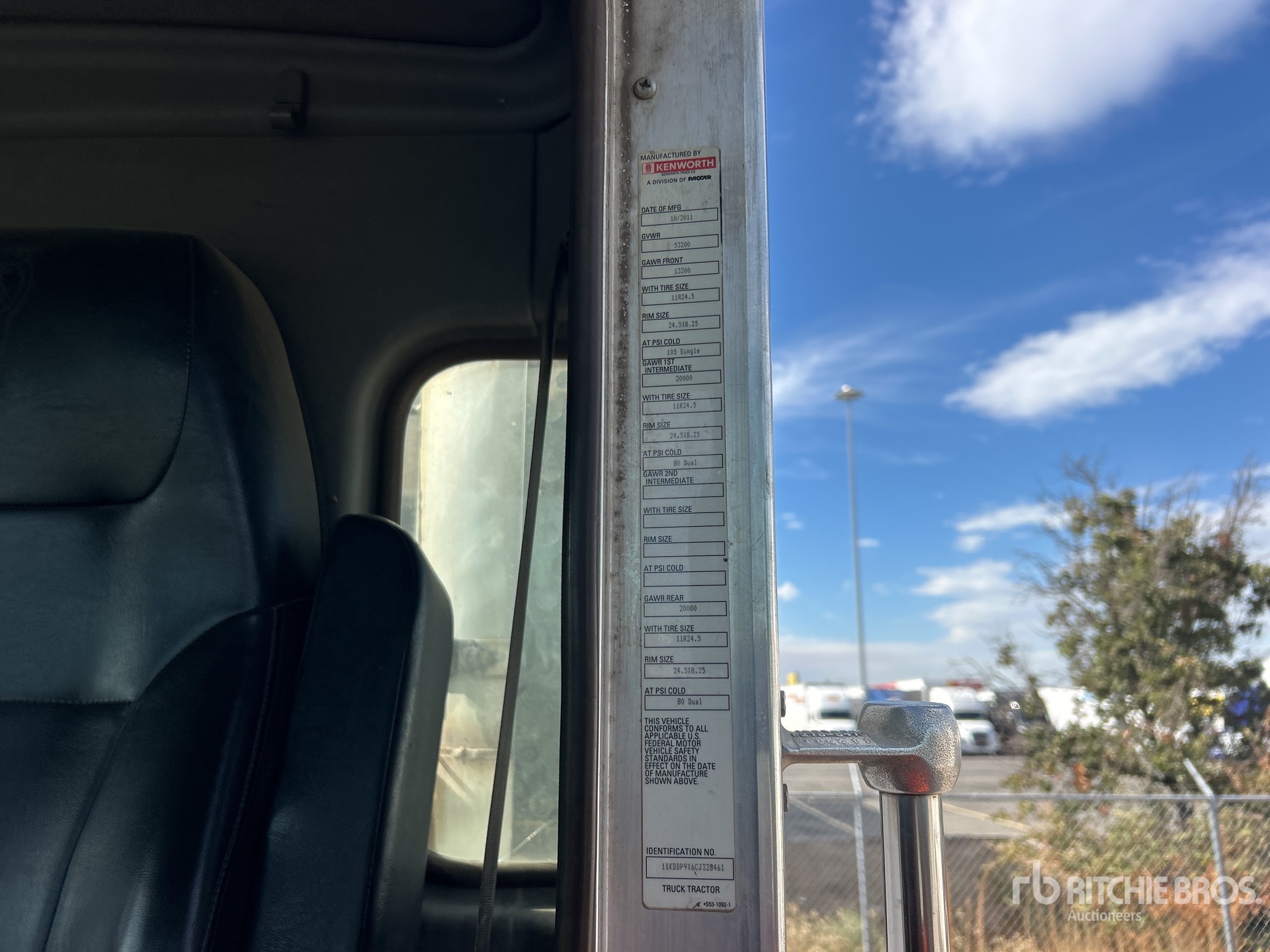 2012 Kenworth T800