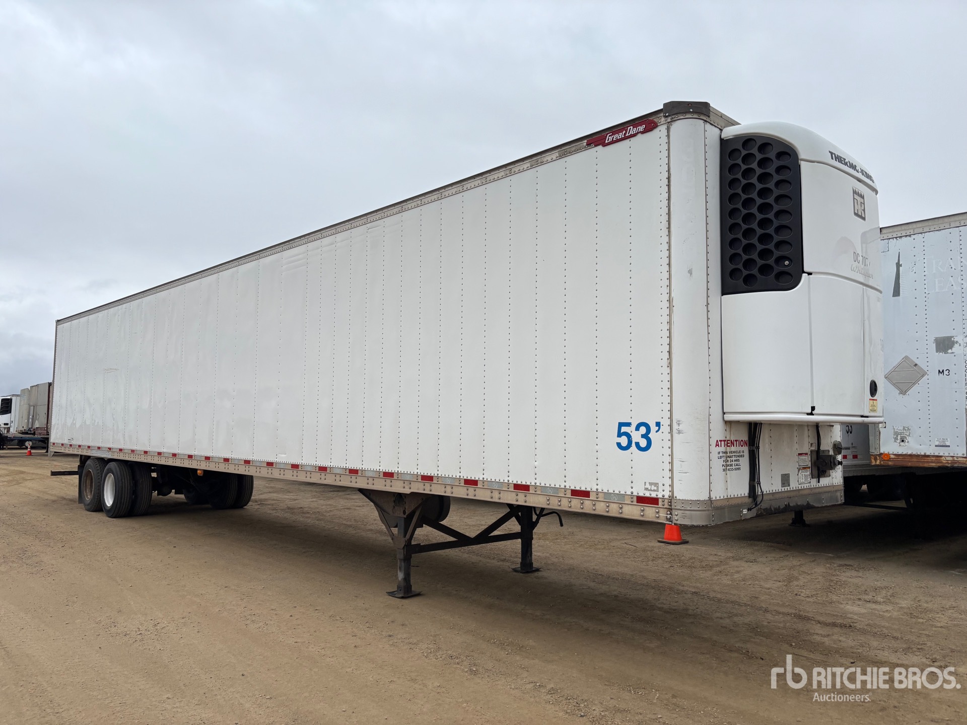 2016 Great Dane 53 FT X 102 IN T/A MULTI -TEMP