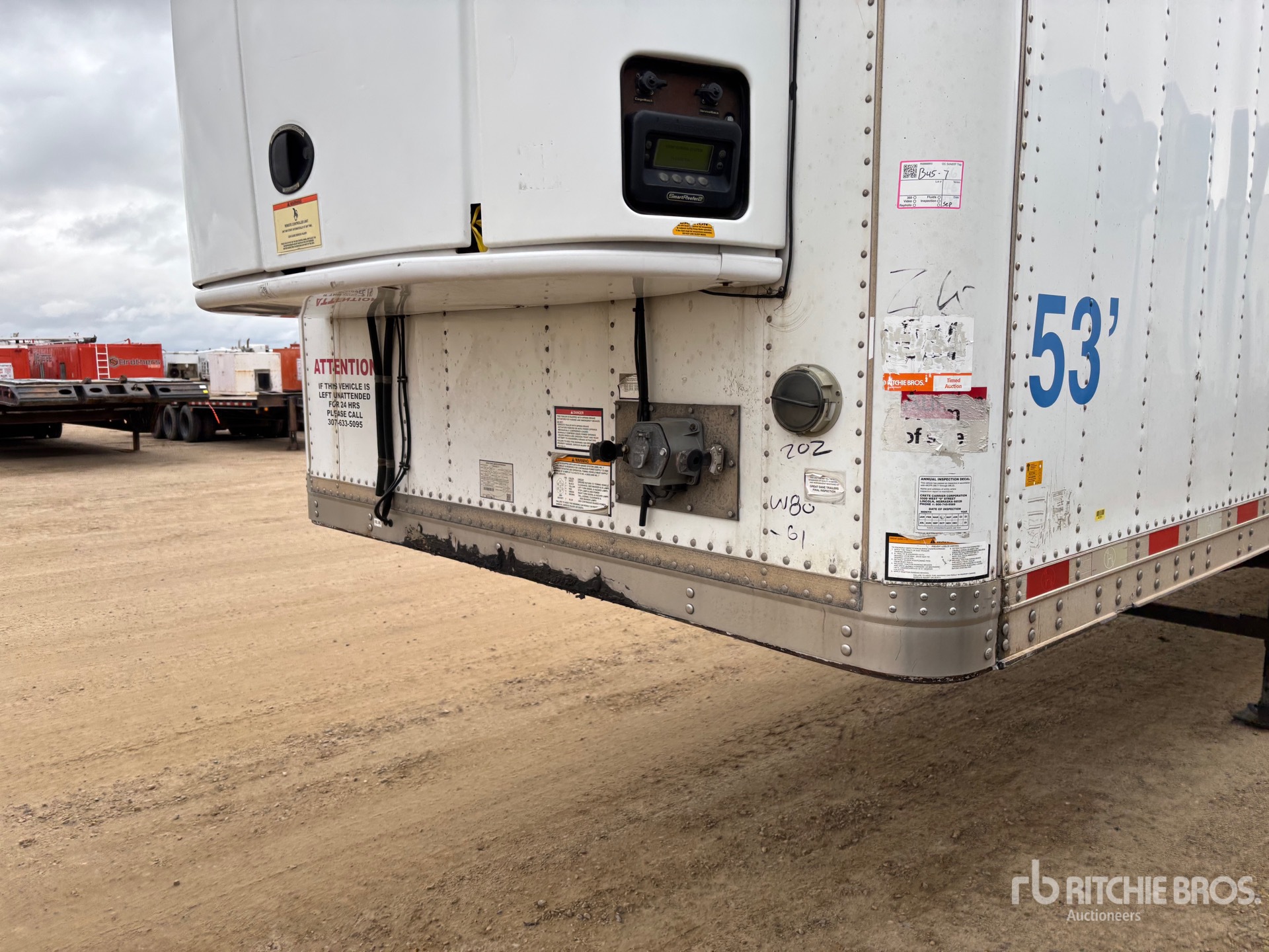 2016 Great Dane 53 FT X 102 IN T/A MULTI -TEMP