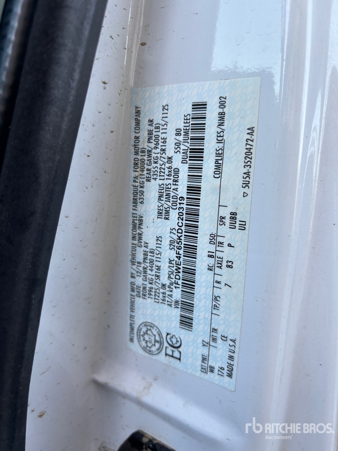 2019 Ford ECONOLINE E-450
