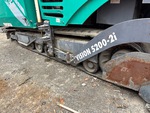 Chassis with Screed Tow Arms
