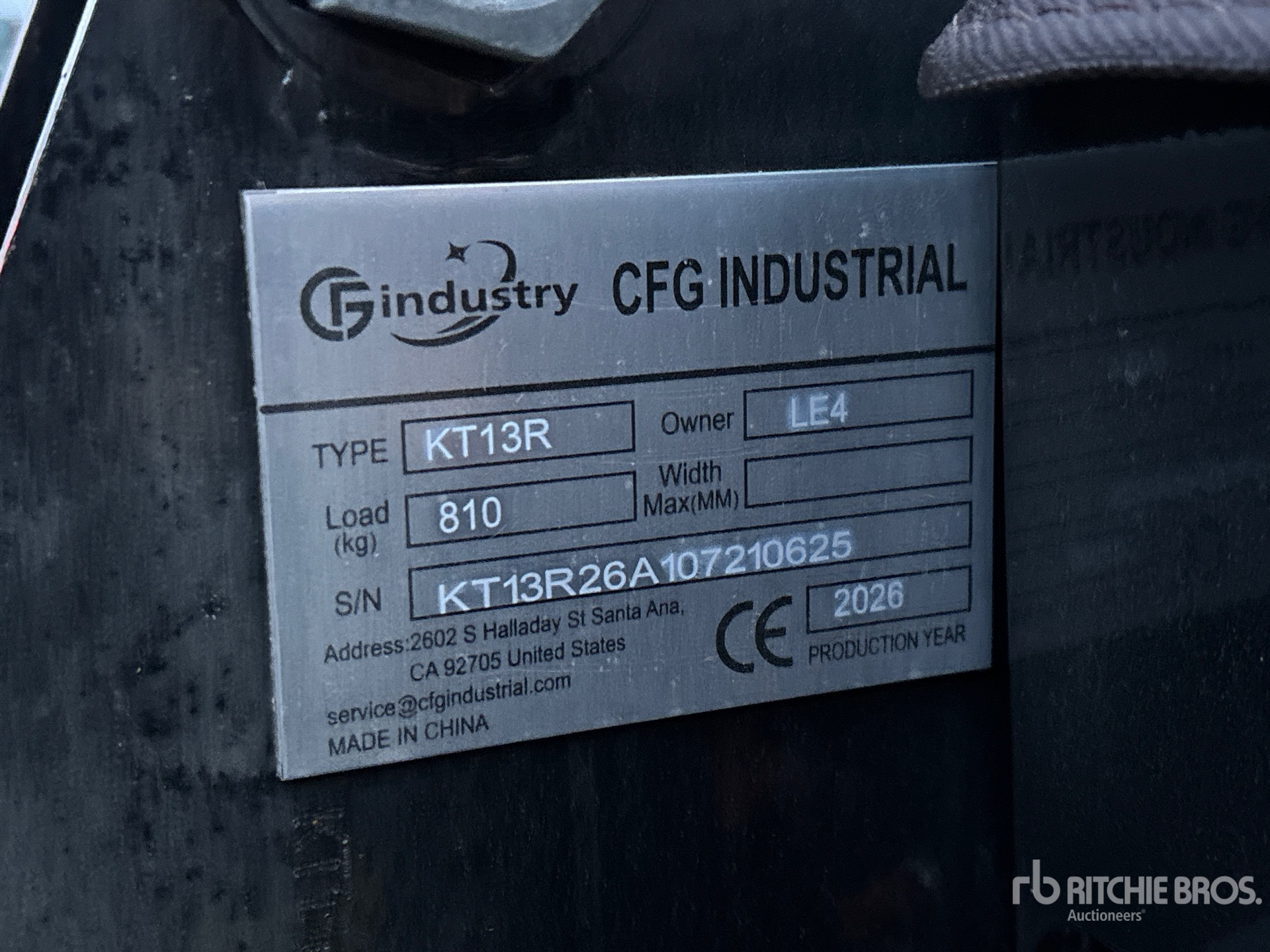 2026 CFG KT13R