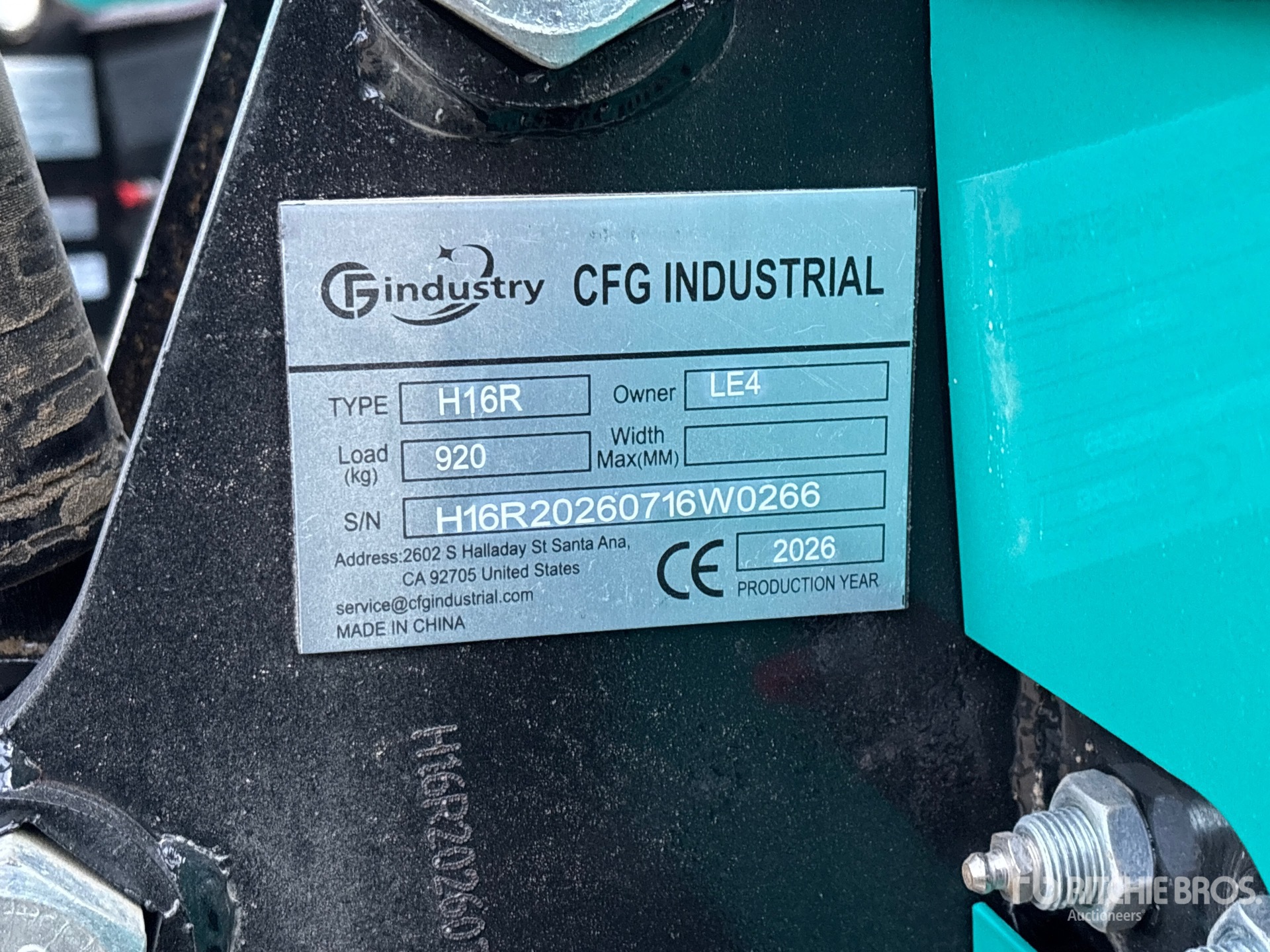 2026 CFG H16R